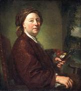 Anton Raphael Mengs Portrait of Richard Wilson oil on canvas